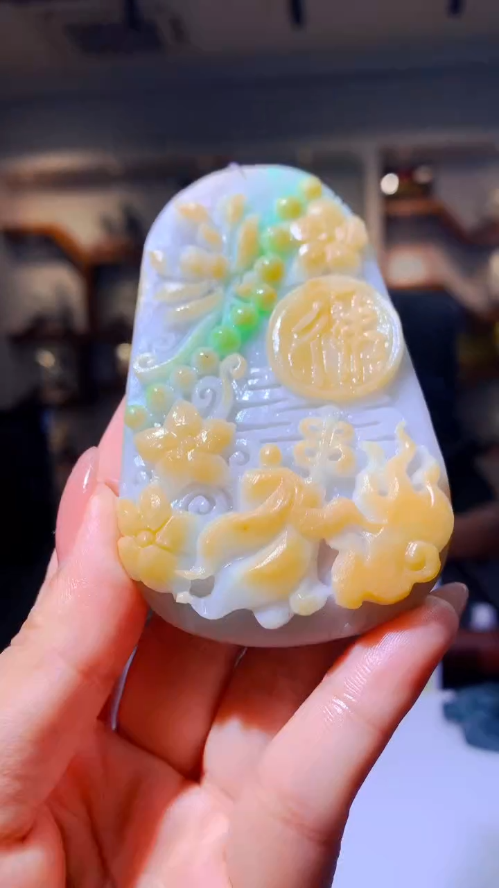 定制翡翠未镶嵌毛货闪购链接GSZ034