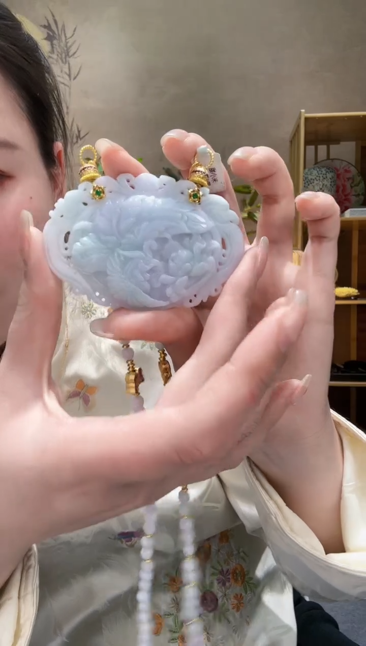 【闪购商品】翡翠耳饰未镶嵌吊坠