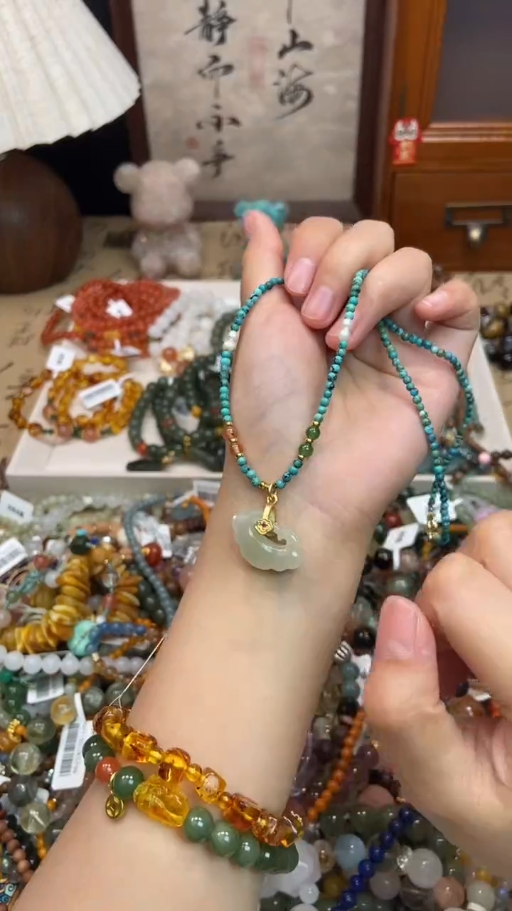 未镶嵌和田玉项链312