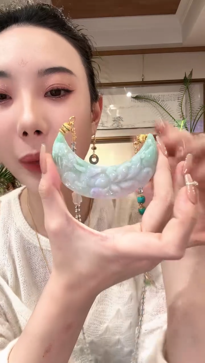 【闪购商品】翡翠颈饰未镶嵌国风