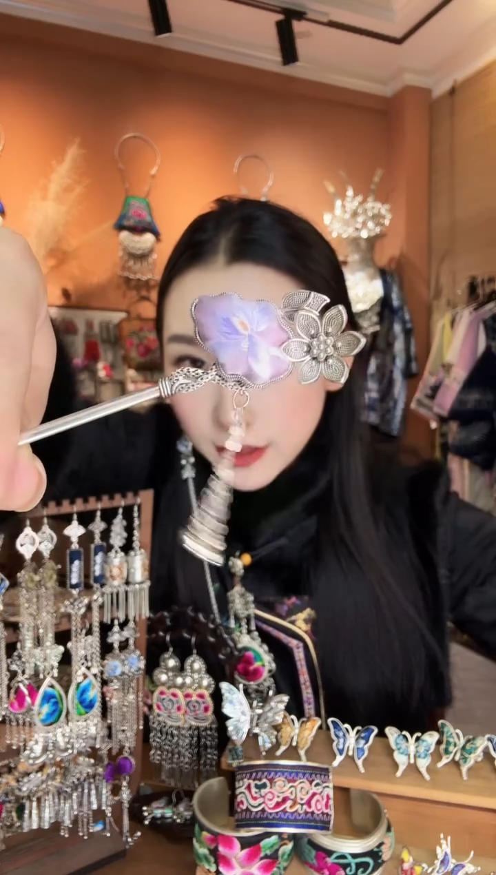 刺绣纯手工民族风发簪