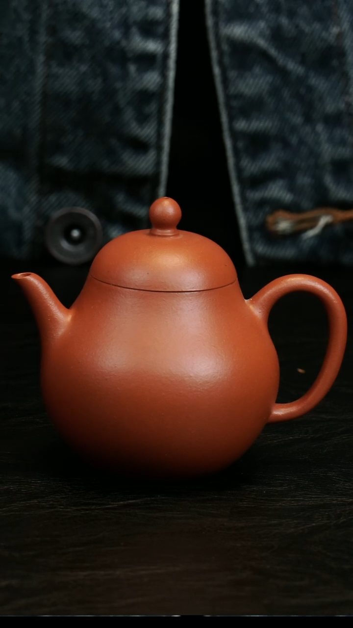 【闪购商品】紫砂茶壶生砂朱泥梨形