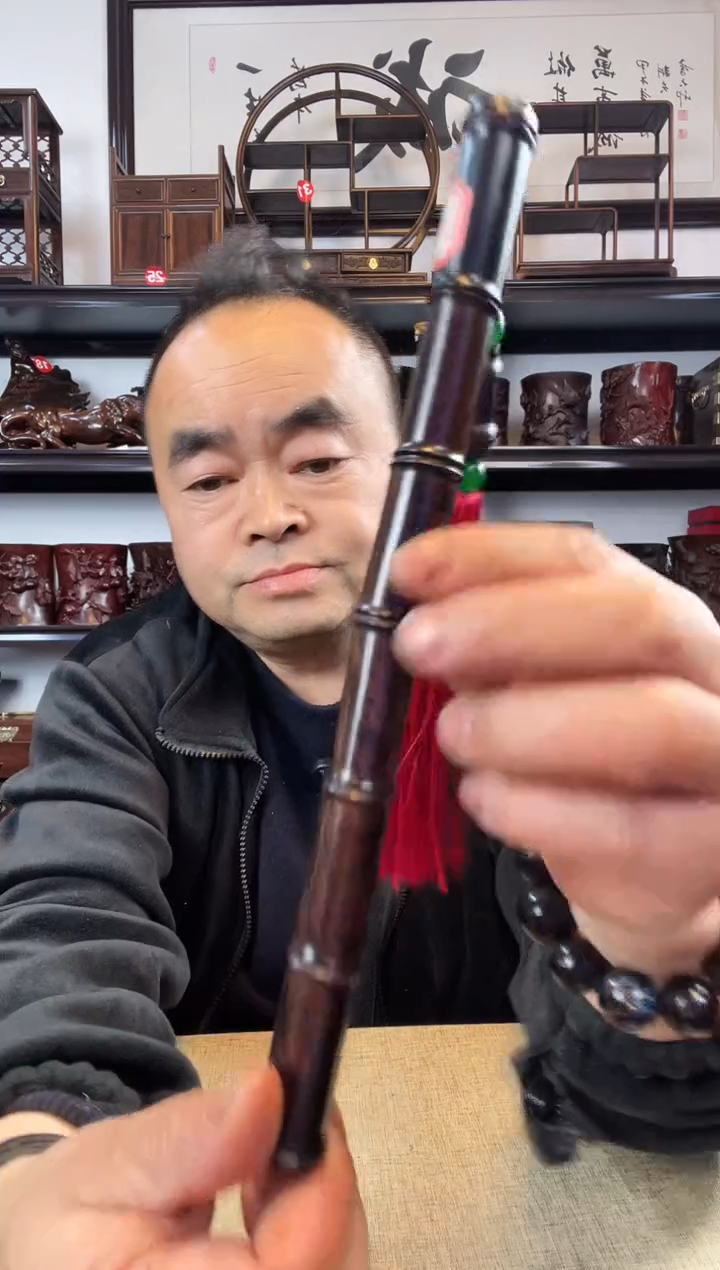 木老李红木工艺品846瑕疵