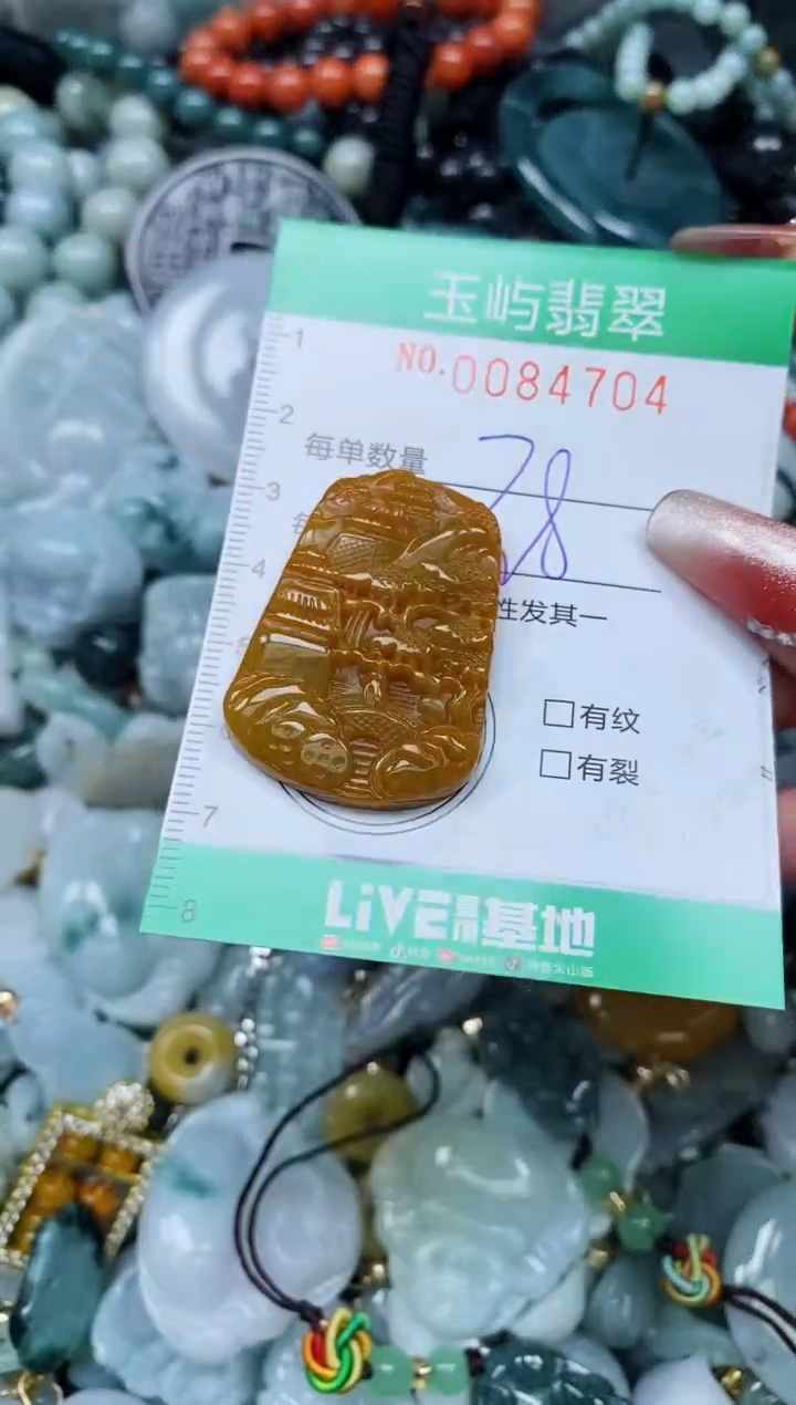 【闪购商品】翡翠颈饰未镶嵌闪购0084704