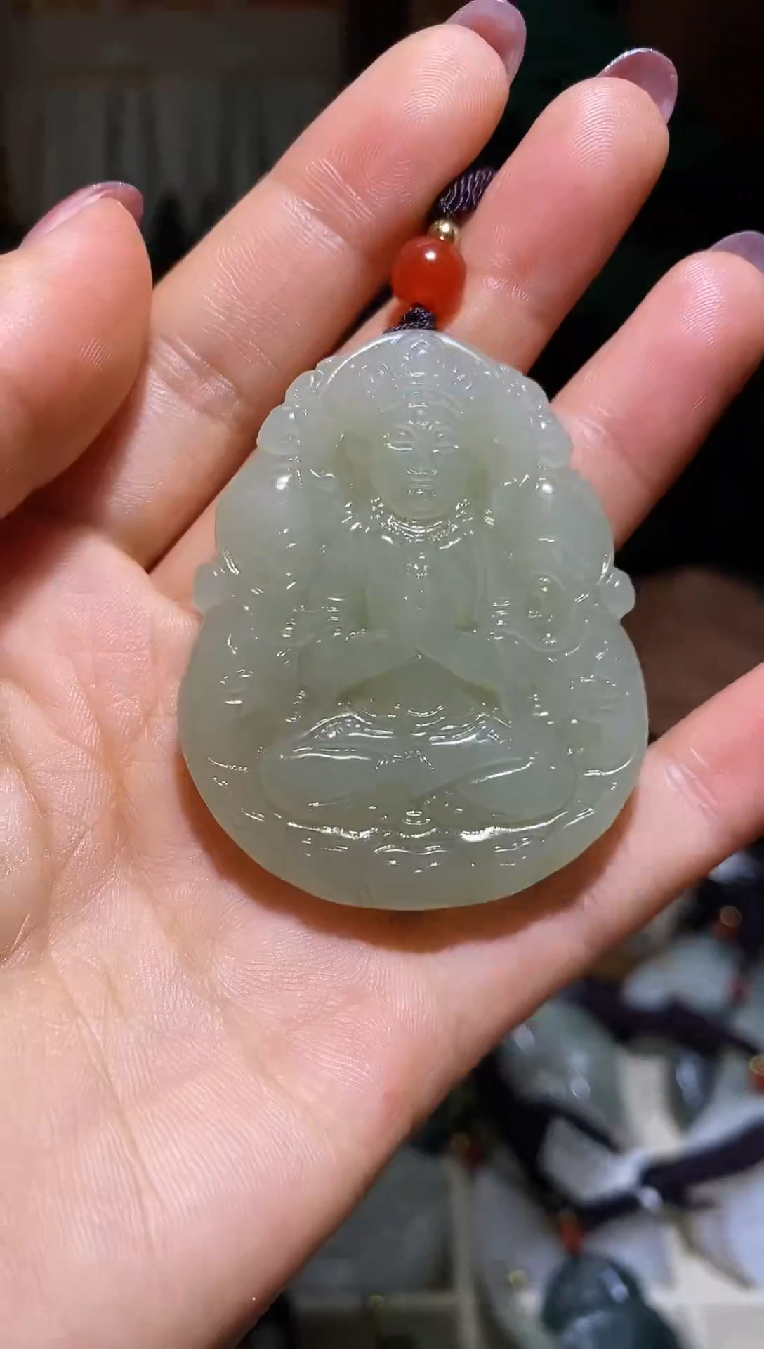 颈饰未镶嵌和田玉1