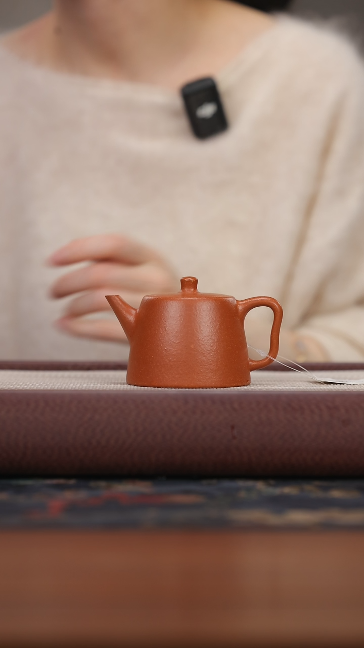 【闪购商品】紫砂茶壶汉铎 冷黄金 160cc