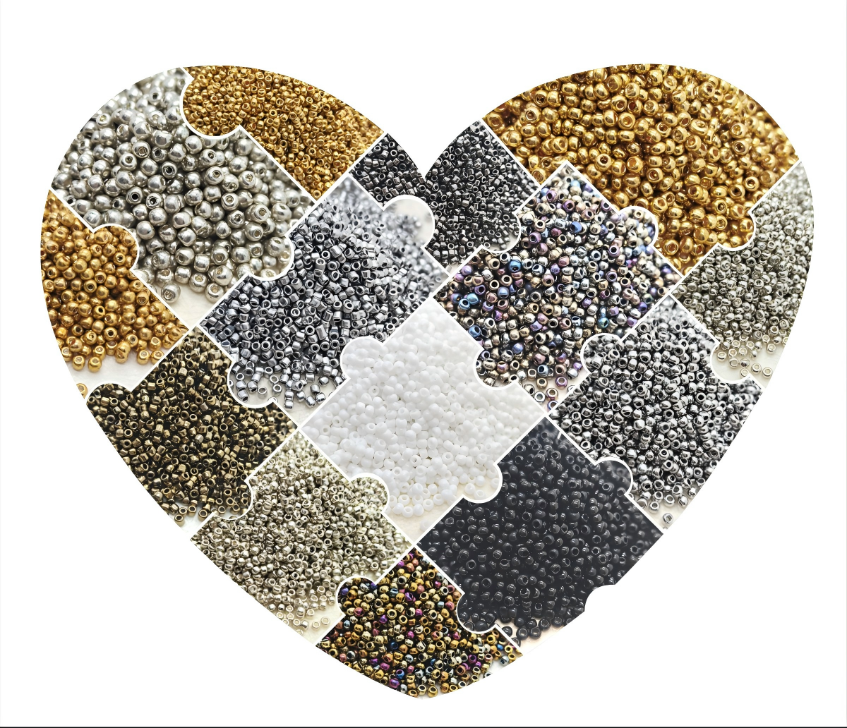 米珠小套组包省钱款多款式  适合新手手工DIY串珠手链戒指项链