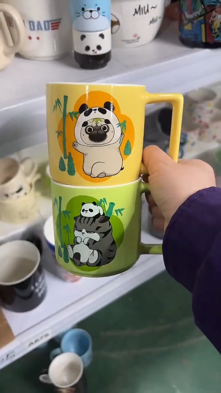 【闪购商品】家湖高温陶瓷杯 微瑕