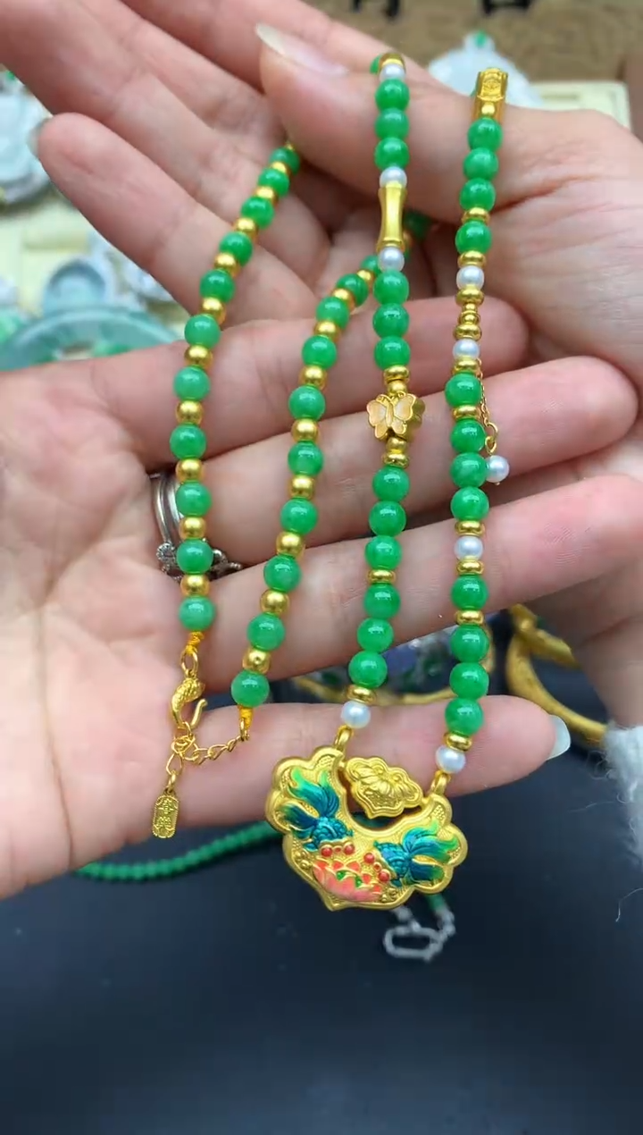 【闪购商品】翡翠颈饰未镶嵌665-中国好珍宝