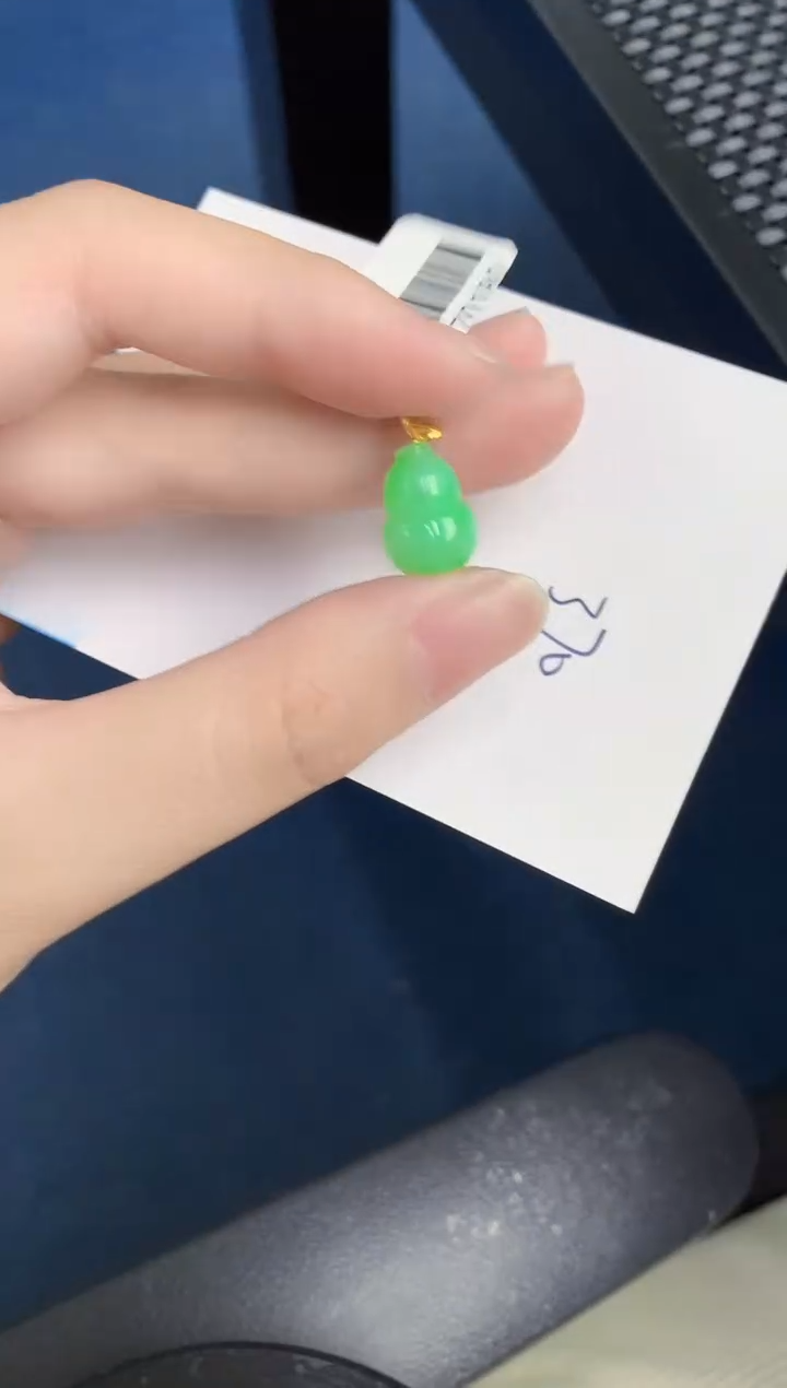【闪购商品】翡翠颈饰18K金镶嵌000000000