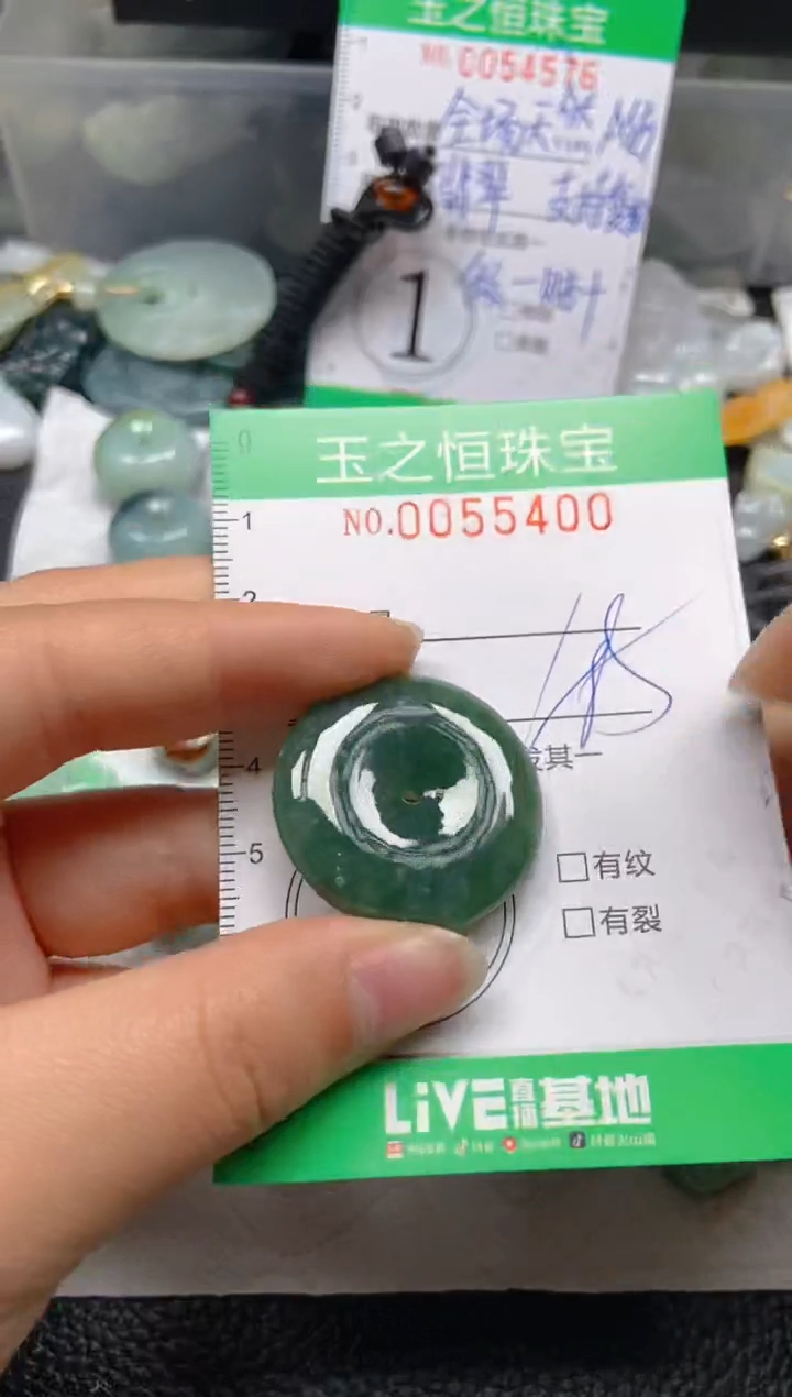 【闪购商品】翡翠未镶嵌颈饰闪购0055400