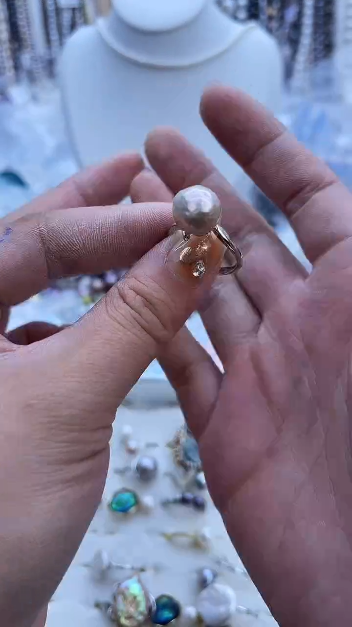 【闪购商品】淡水珍珠戒指未镶嵌994
