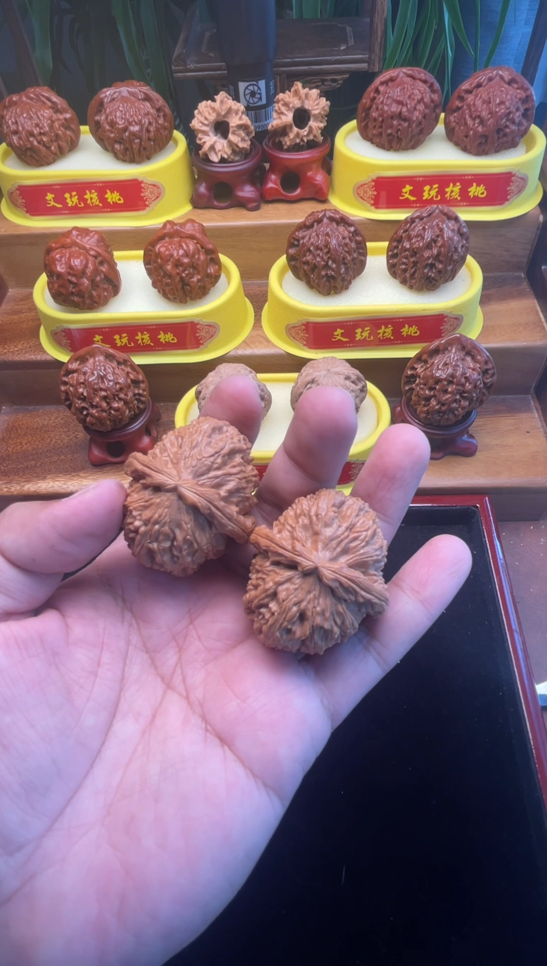 把件文玩核桃徐**.41mm球白