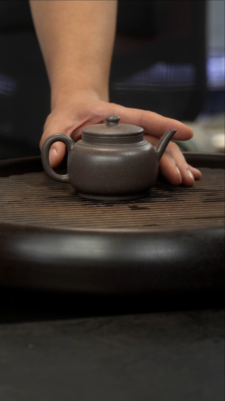 茶壶紫砂宫灯壶 紫砂
