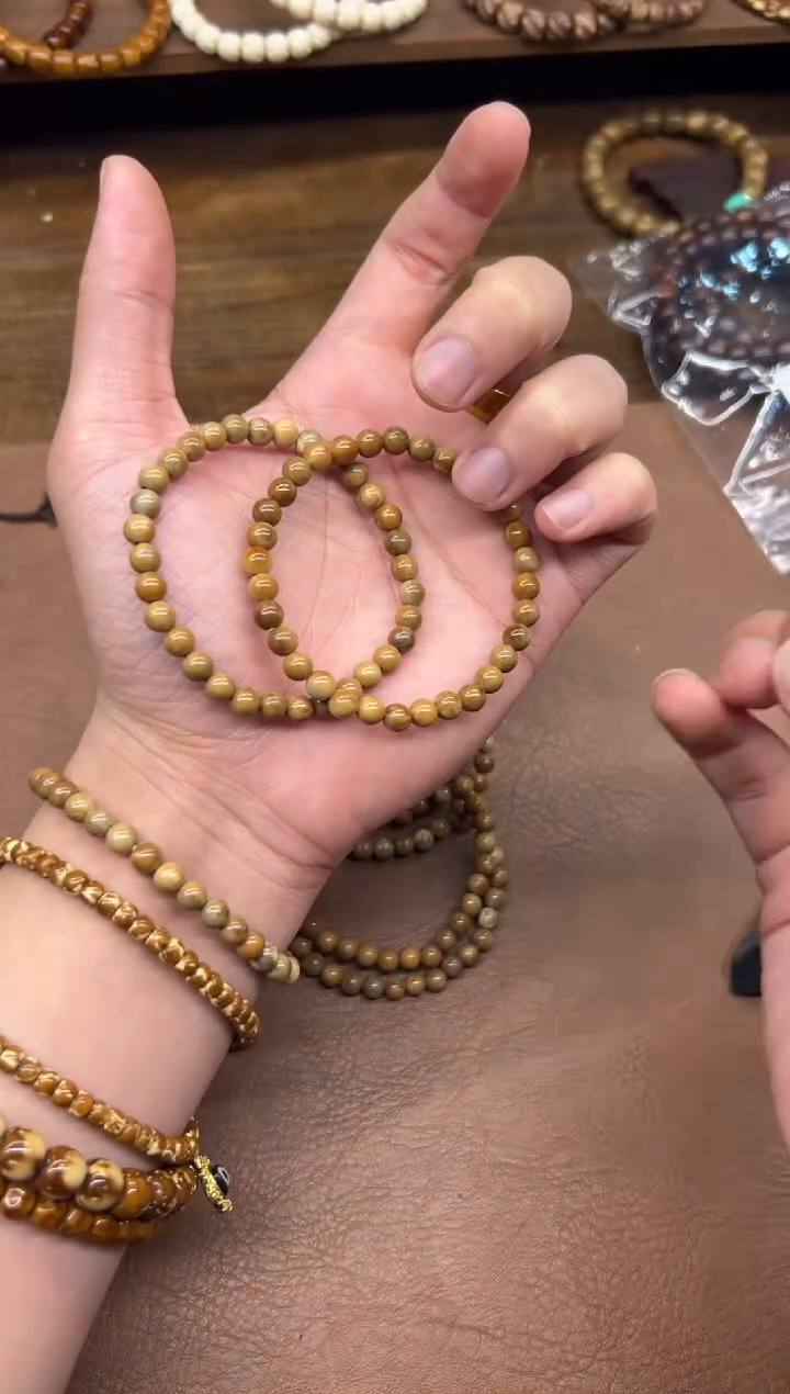 手串库克库克楼兰卡6圆珠 小福利款