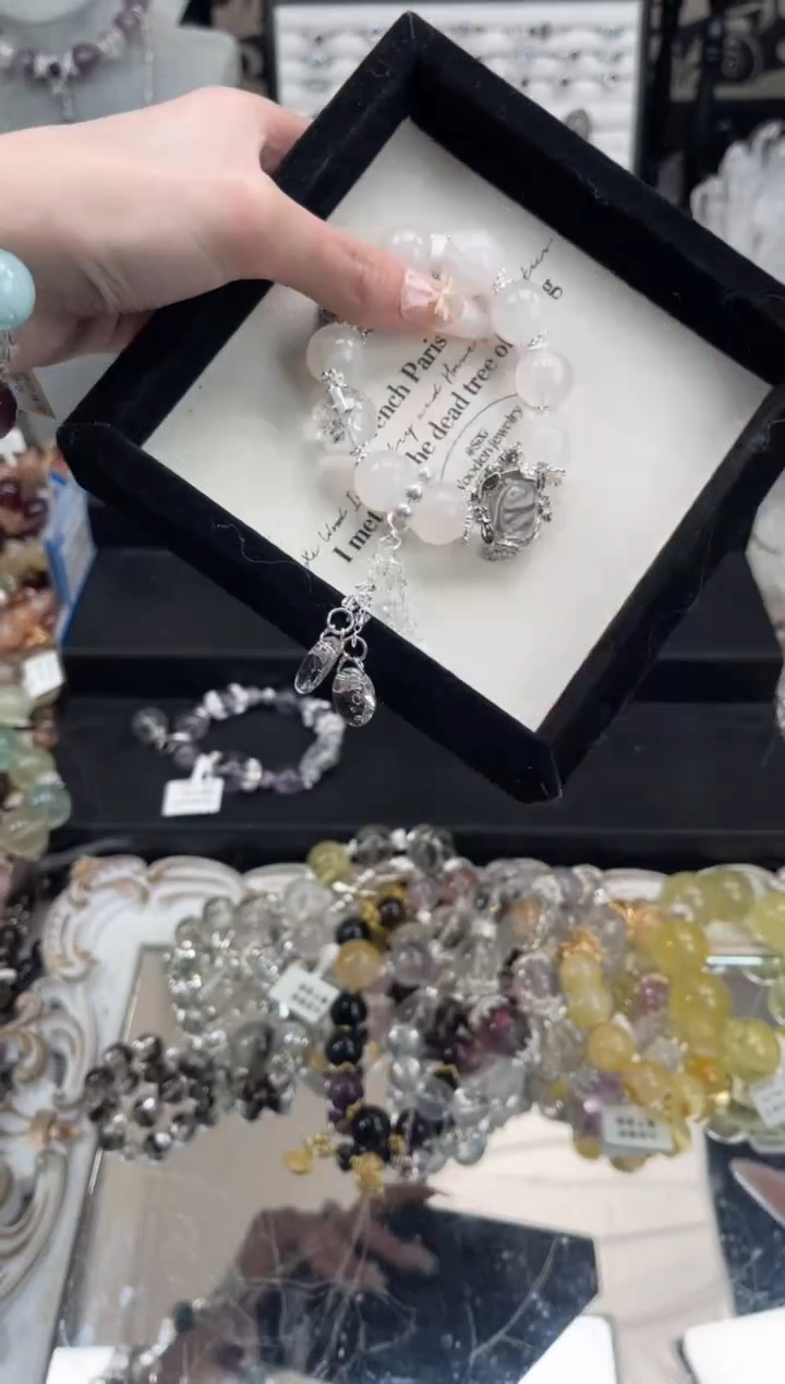 【闪购商品】水晶手链未镶嵌天然水晶 多样性发货