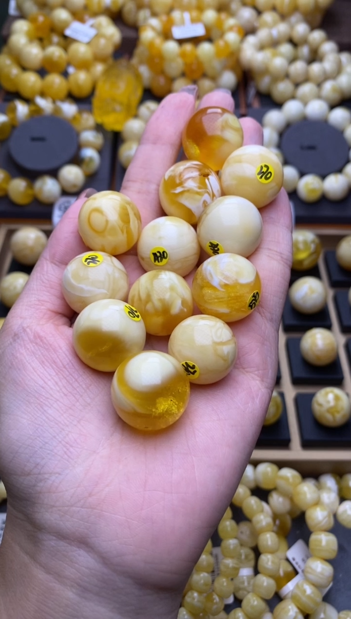 【闪购商品】琥珀裸石未镶嵌大小姐珠宝严选91