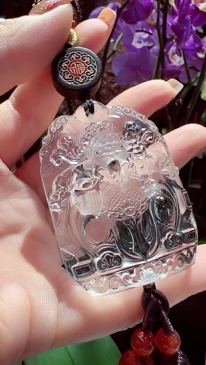 未镶嵌车挂水晶岩*风水晶车挂