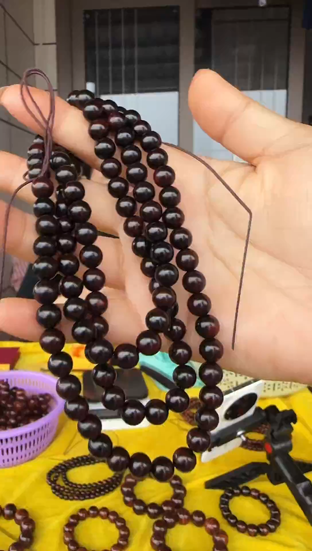 手串/手链黄花梨/降香黄檀海南黄花梨8mm文玩手串