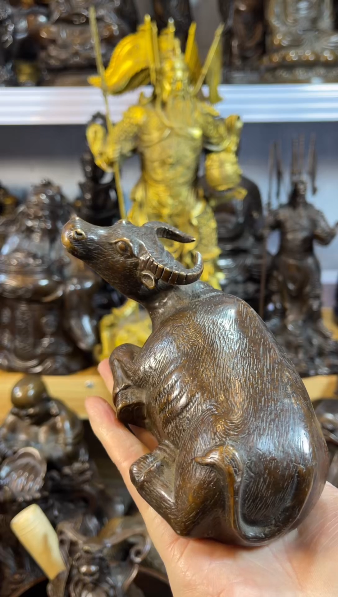 【闪购商品】· 卧牛 案台摆件 物品摆件