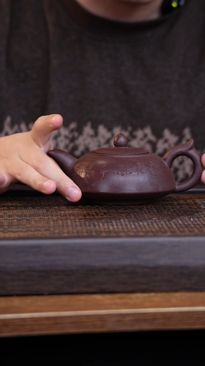 茶壶紫砂宜兴手工原矿紫砂壶001