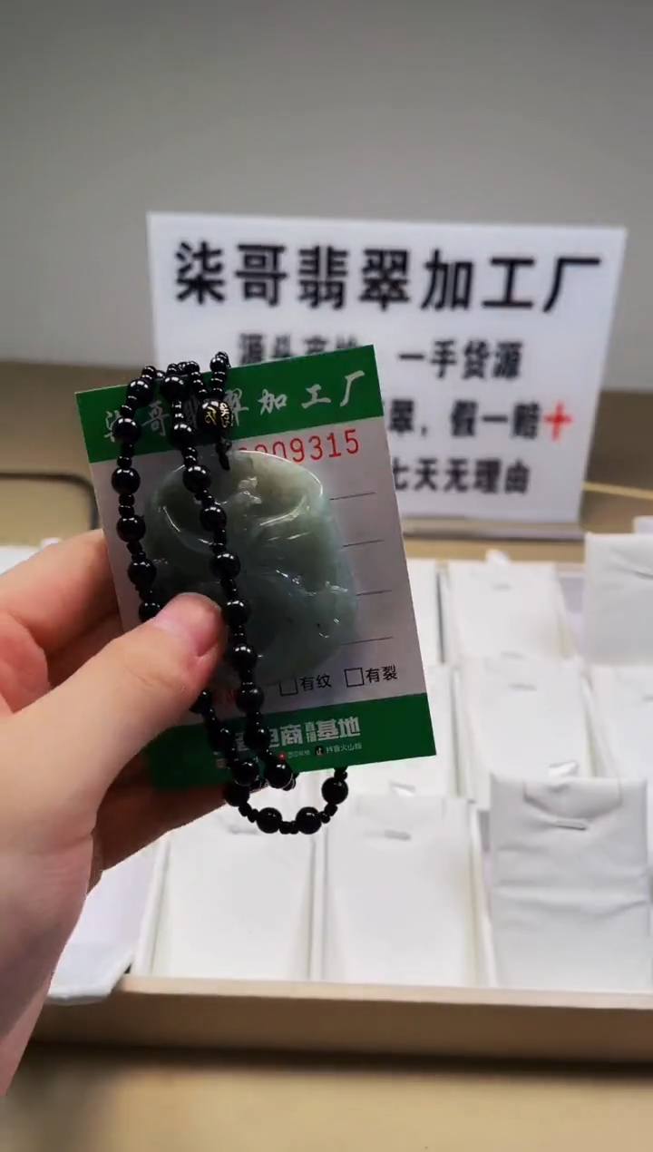 【闪购商品】翡翠颈饰未镶嵌图翡点翠加工厂闪购商品20250113