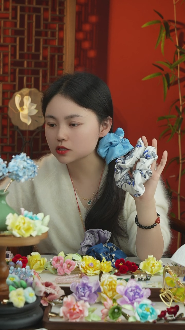 刺绣闪购纯手工非遗国风饰品