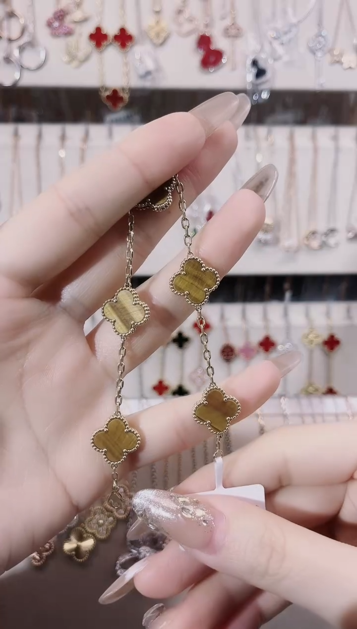 【闪购商品】木变石（虎睛石）手链18K金镶嵌18K金镶嵌 K黄