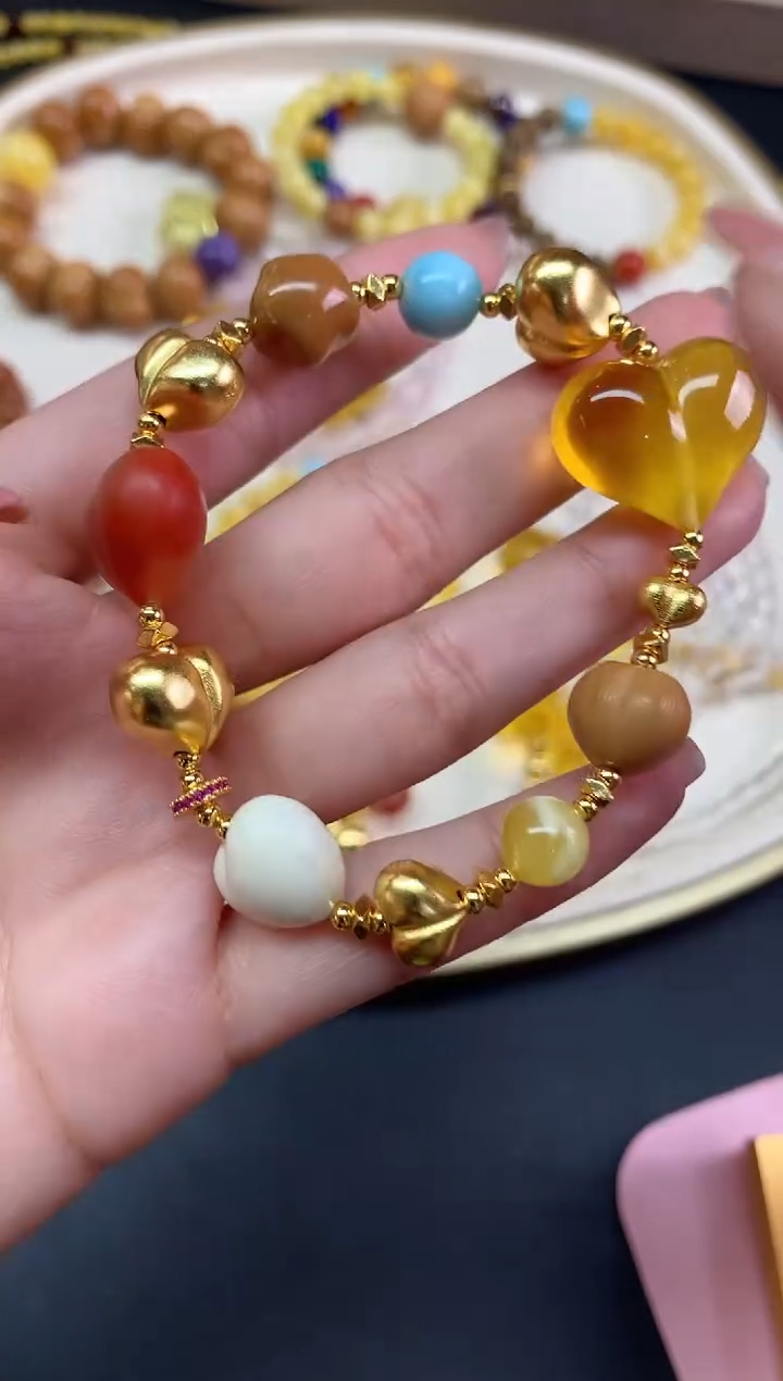 【小鱼严选】蜜蜡手串-ML01|