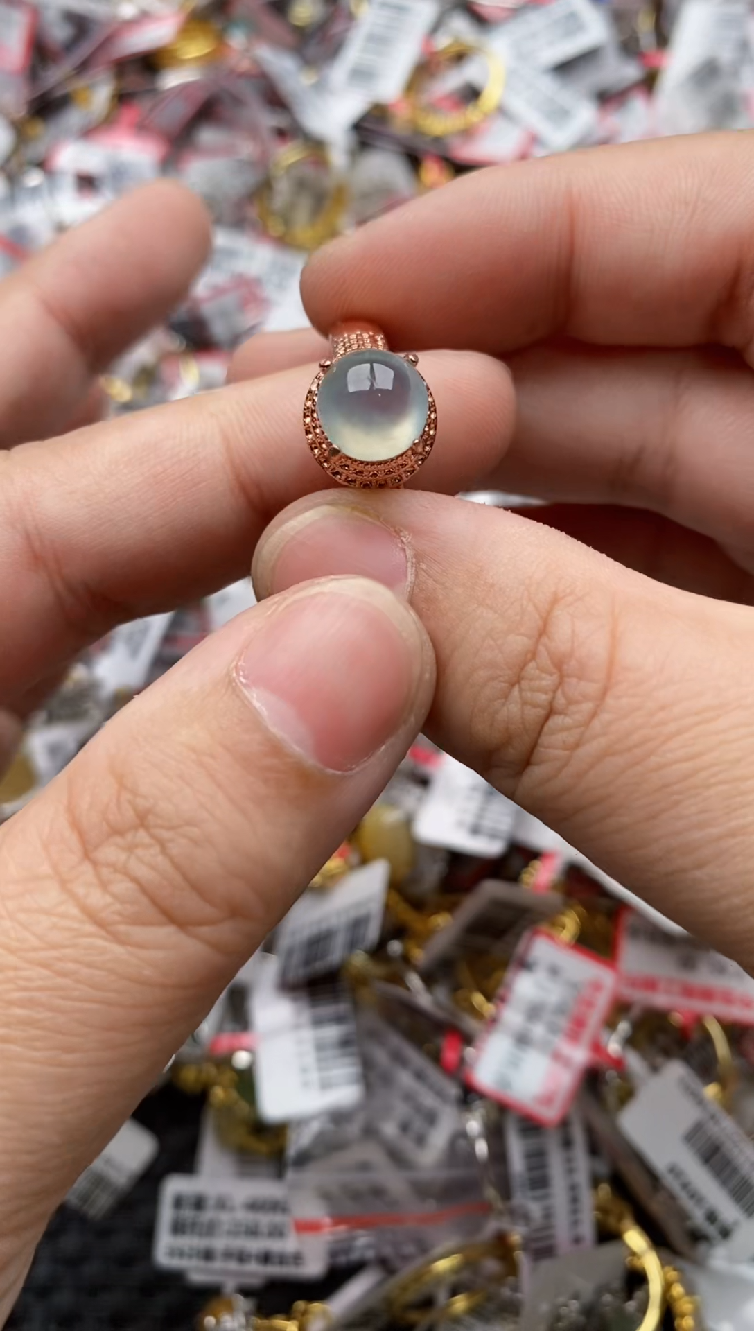 【闪购商品】翡翠戒指未镶嵌888888----19