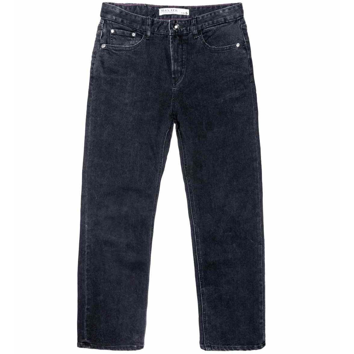 牛仔裤秋季男款直筒牛仔裤微弹男士黑色男款休闲百搭宽松深