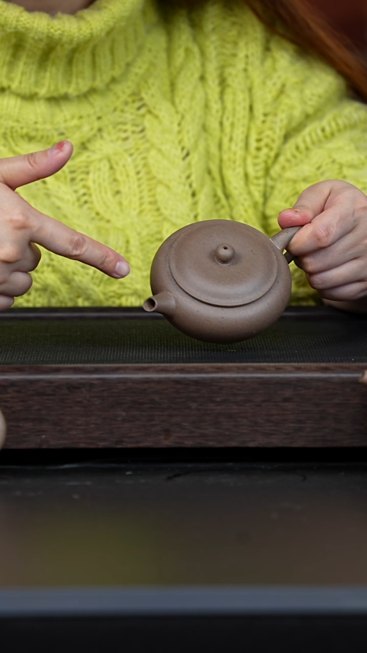 【闪购商品】紫砂茶壶鲨皮青钵盂