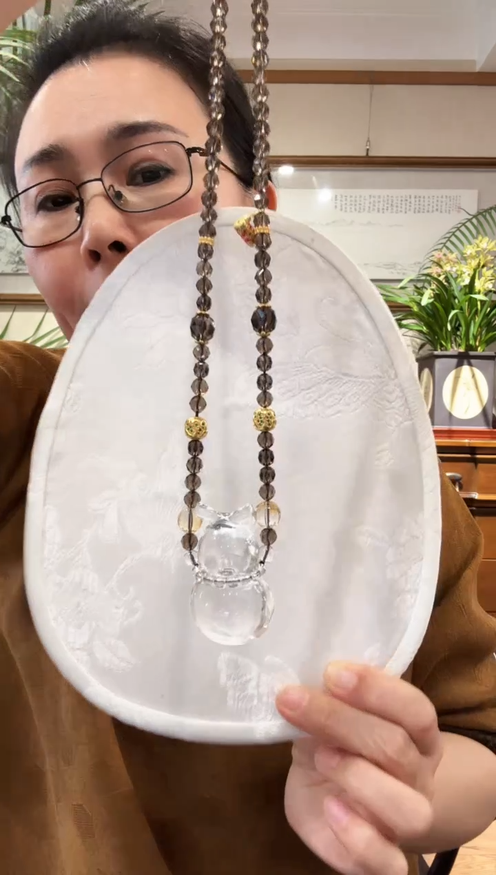 【闪购商品】水晶颈饰未镶嵌国风