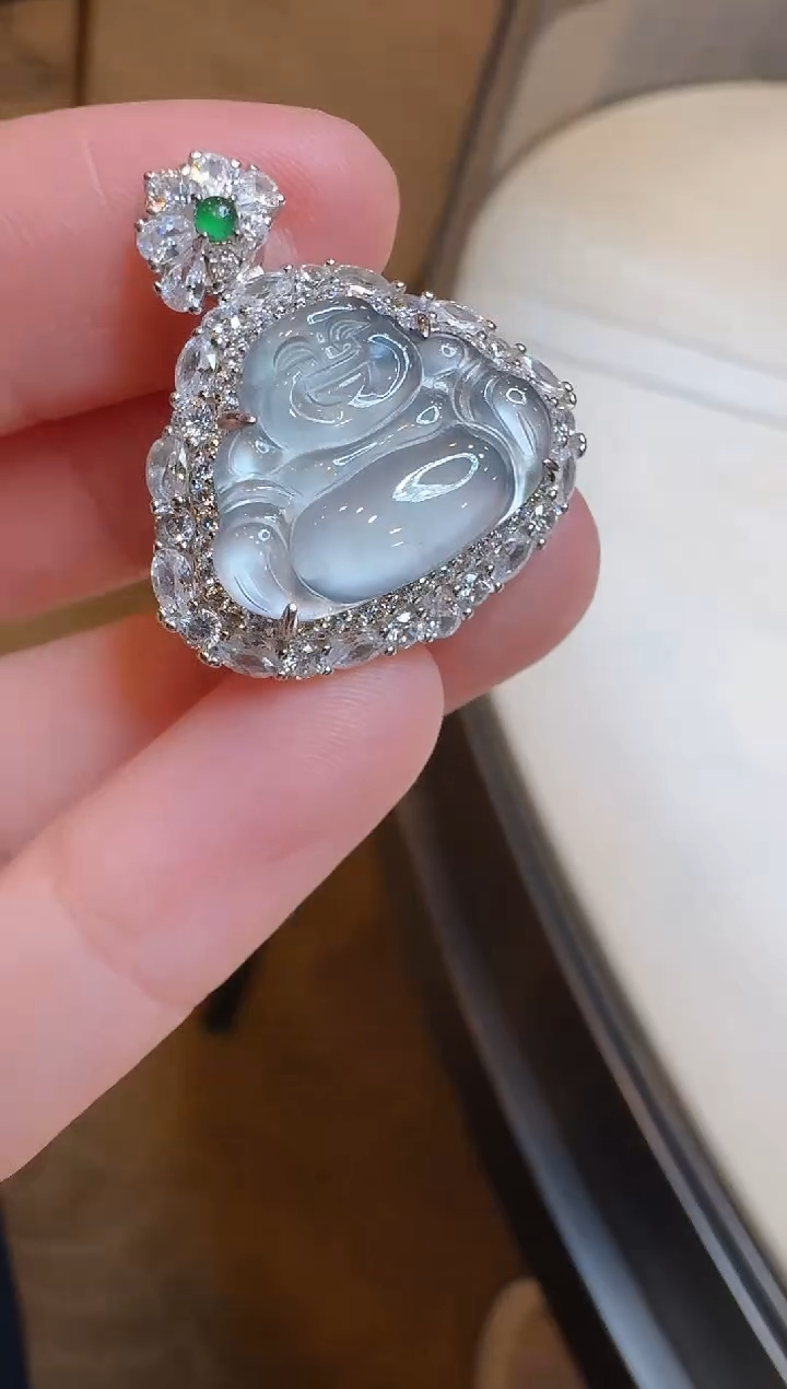 【闪购商品】翡翠吊坠(不含链)银S925镶嵌多样性团购发一件