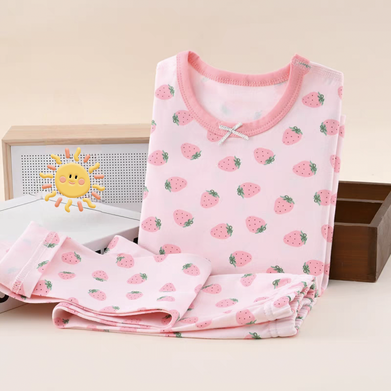 儿童莱卡秋冬内衣套装（拍下备注编码）