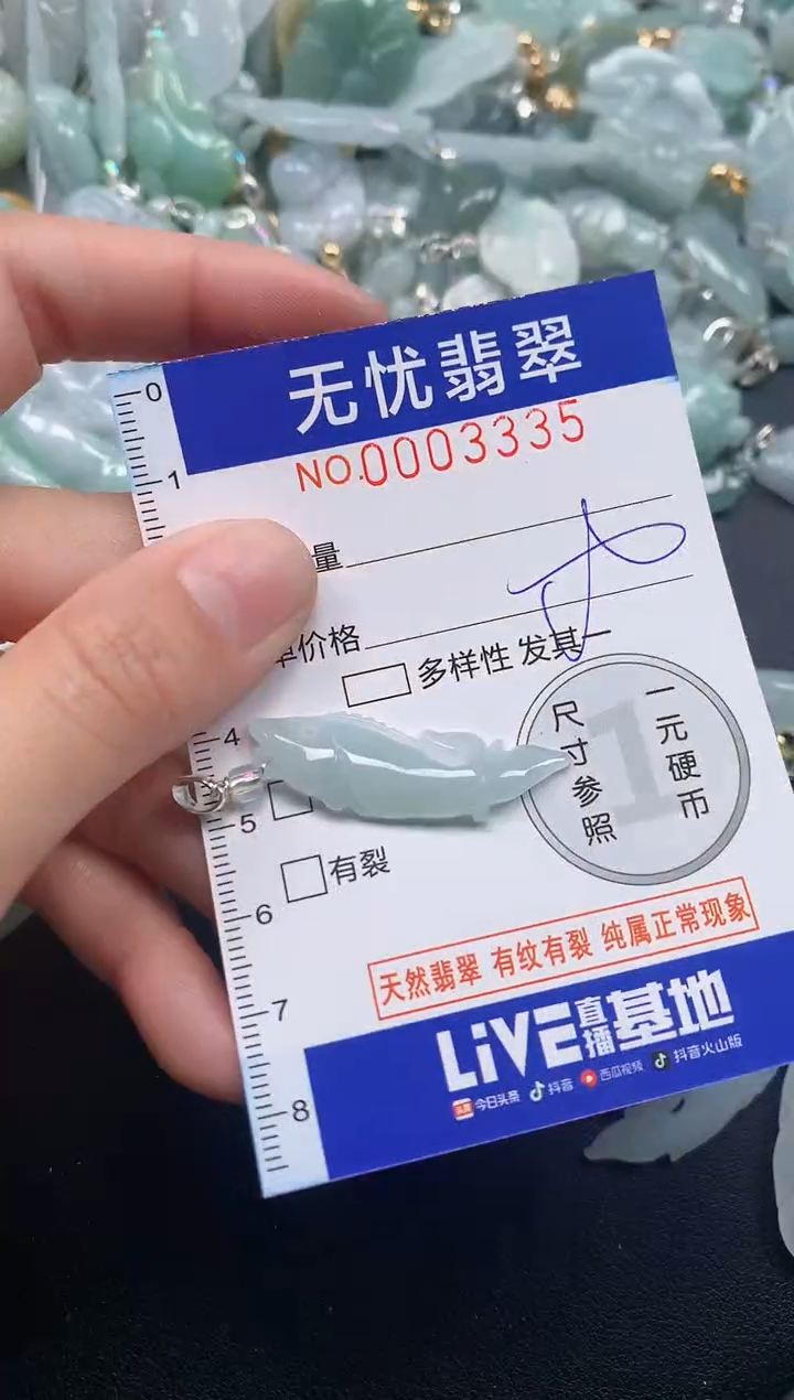 颈饰未镶嵌翡翠3335