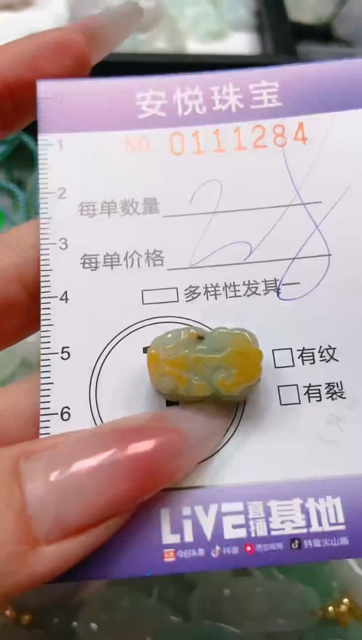 【闪购商品】翡翠颈饰未镶嵌闪购0111284