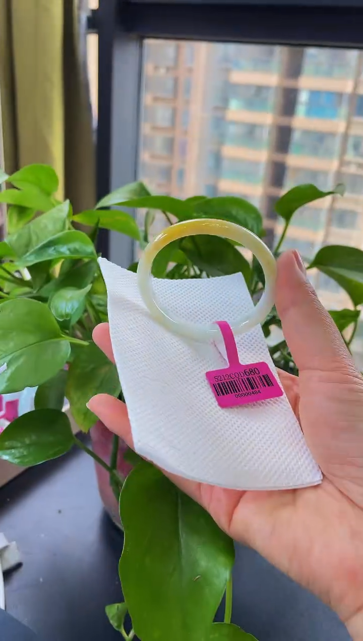 翡翠未镶嵌手镯10手镯52.5