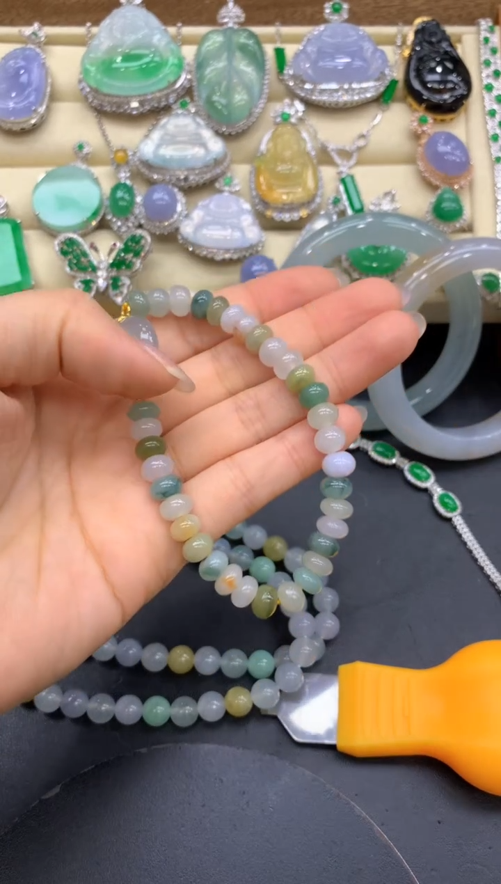 【闪购商品】翡翠手串未镶嵌437-中国好珍宝