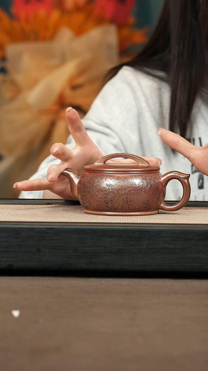 【闪购商品】紫砂茶壶【P048】汉瓦260c