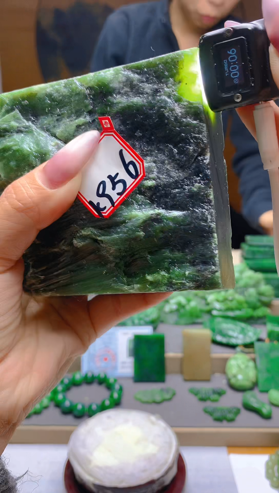 【闪购商品】和田玉（碧玉）珠宝半成品未镶嵌1