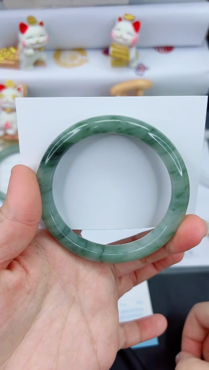 【闪购商品】石英质玉手镯未镶嵌1184-61.5