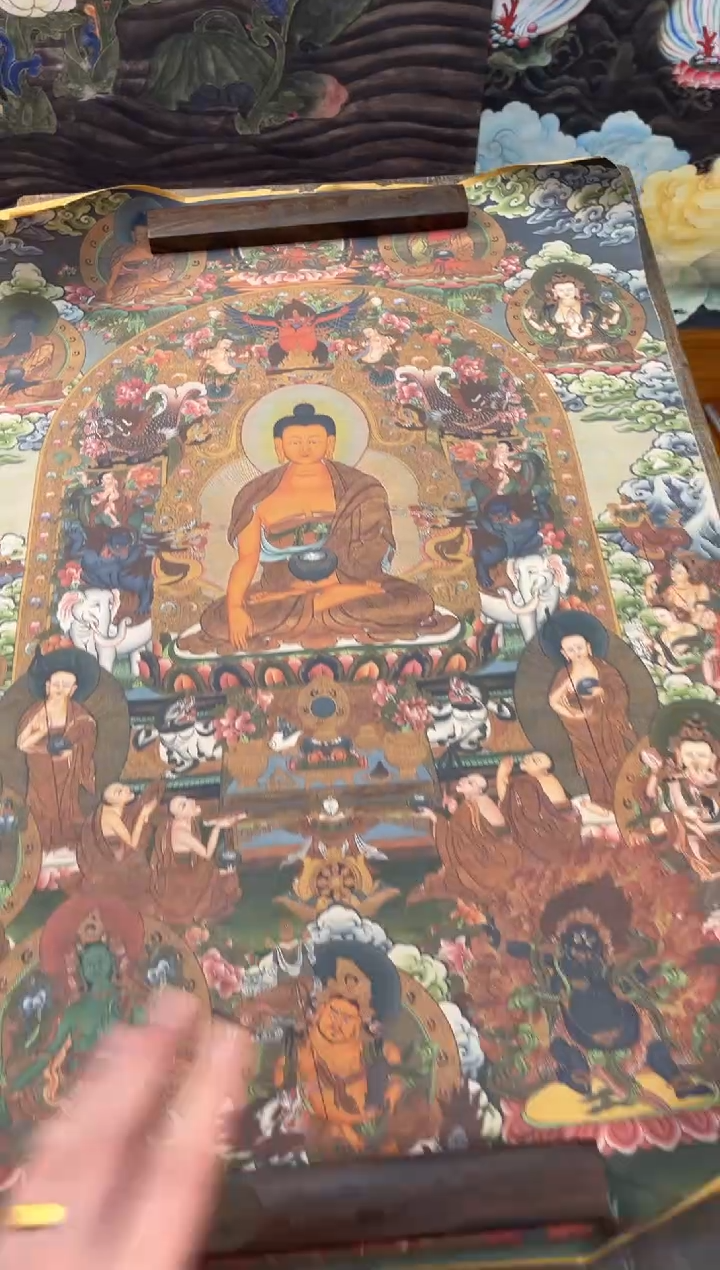 卷轴画刘洋画院老六专属AA128