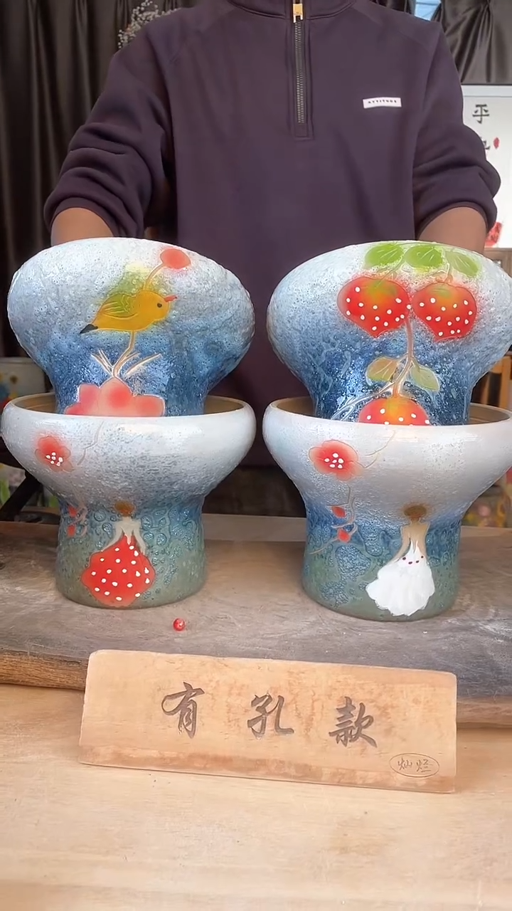 【闪购商品】摆件26-277口17高14   四个