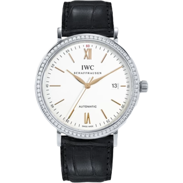 99新 IWC/万国 老佛爷/万国柏涛菲诺356517后钻/自动/单表