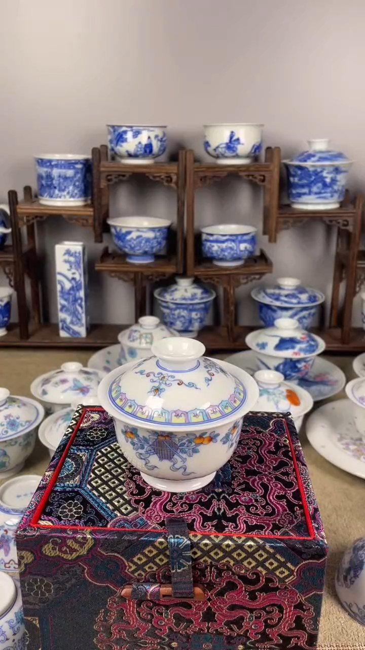 【闪购商品】摆件景德镇手工手绘陶瓷