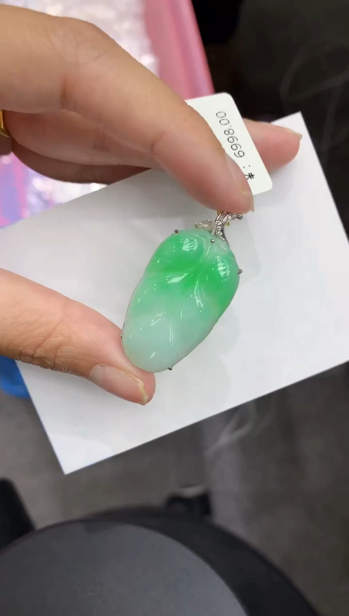 【闪购商品】翡翠颈饰18K金镶嵌111111111111