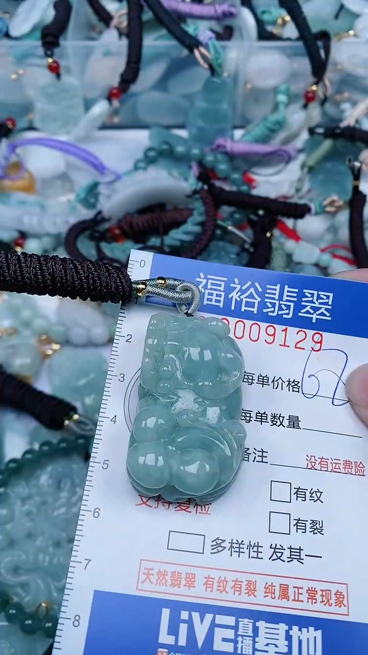 【闪购商品】翡翠颈饰未镶嵌...0009129