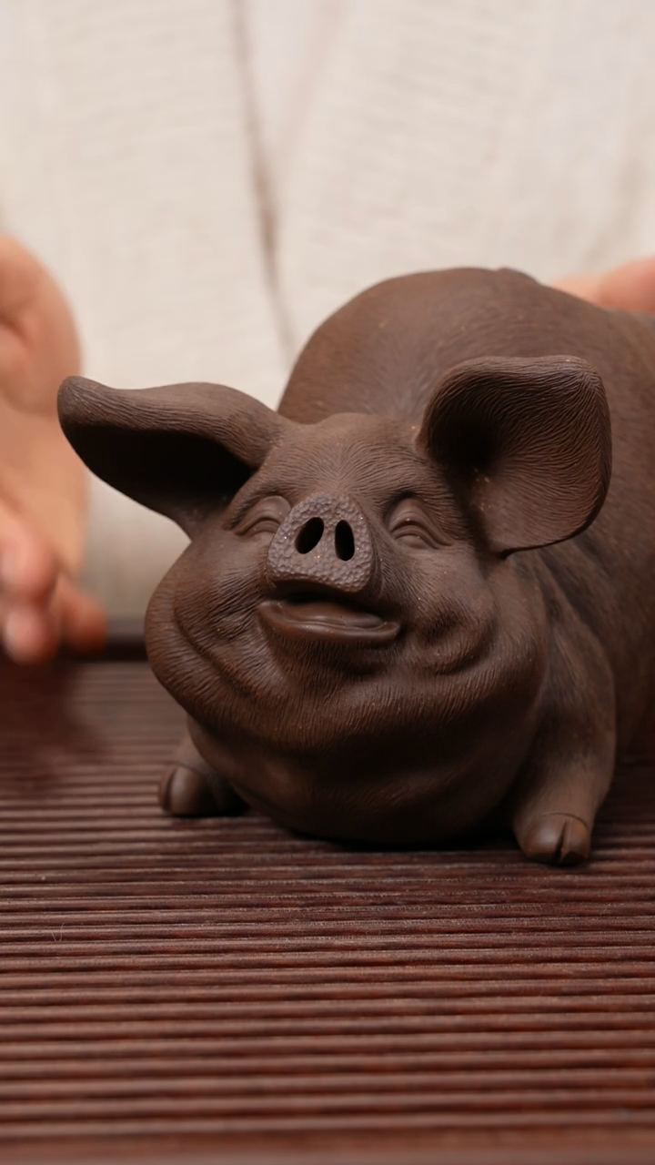 【闪购商品】紫砂茶宠欢天喜地