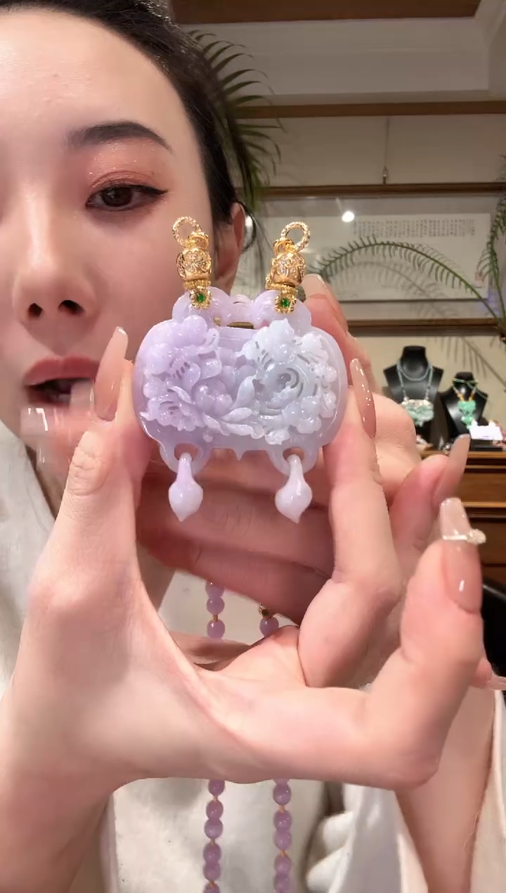 【闪购商品】翡翠颈饰未镶嵌国风